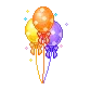 cute kawaii balloon