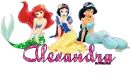 Alexandra Disney princess