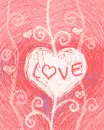 cute kawaii love heart