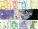 Amara, Amy, Darien, Hotaru, Lita, Michelle, Mina, Raye, Rini, Serena & Trisha