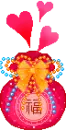 hearts in a bag