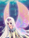 rainbow butterfly gal