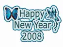 happy new year 2008