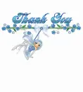 Thank you - Doll dangler