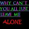 alone is all I ask