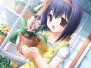 girl gardening