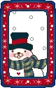 cute snowman