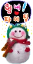 happy snowman