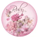 Ruby - Rose Butterfly