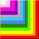 Rainbow layers of Squares