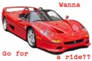 Wanna go ro a ride