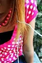 polka dot shurt