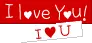 I love you