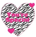 zebra heart - You're Special