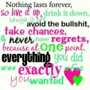Nothing Lasts Forever