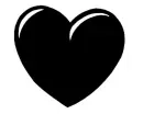 my black haert