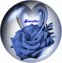 Jennifer Blue Globe