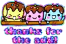 Kawaii Marshmallow Thanks