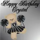 Happy Birthday Crystal