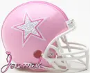 Cowboy Pink Helmet with Glitter and Name