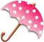 pink umbrella