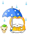 kawaii raining