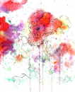 messy flowers