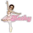 Kathy w/ballerina