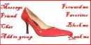 Red pumps