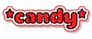 Candy red and white