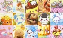 Kawaii Icon Tile Background