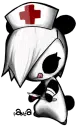 !!WRIST CUT SHOW!! Emo Nurse Panda 