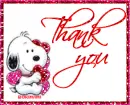 snoopy thank you