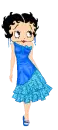 betty blue dress