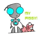 Invader Zim and Piggy