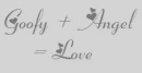 Goofy + Angel = Love