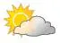 sun and cloud