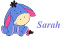 Eeyore first name>>sarah