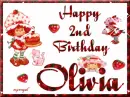 Happy 2nd Birthday Olivia