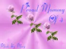 Proud Mommy With Roses