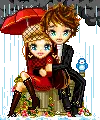 Lovers in Rain