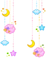 moon and stars