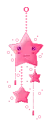 pink stars