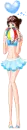 blue tutu