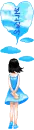 blue heart