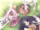 Three Anime Girls