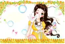 bubble girl
