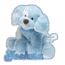 Joshua w/blue dog
