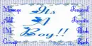 It's A Boy