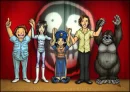the mighty boosh l1ve! cartoon